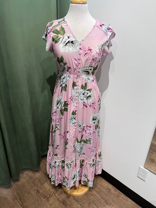 Vintage Rose Dress