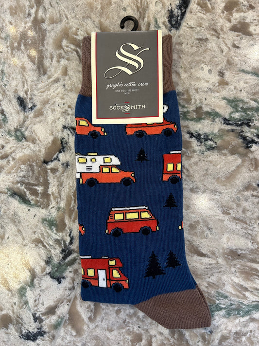 Happy Panda Crew Socks