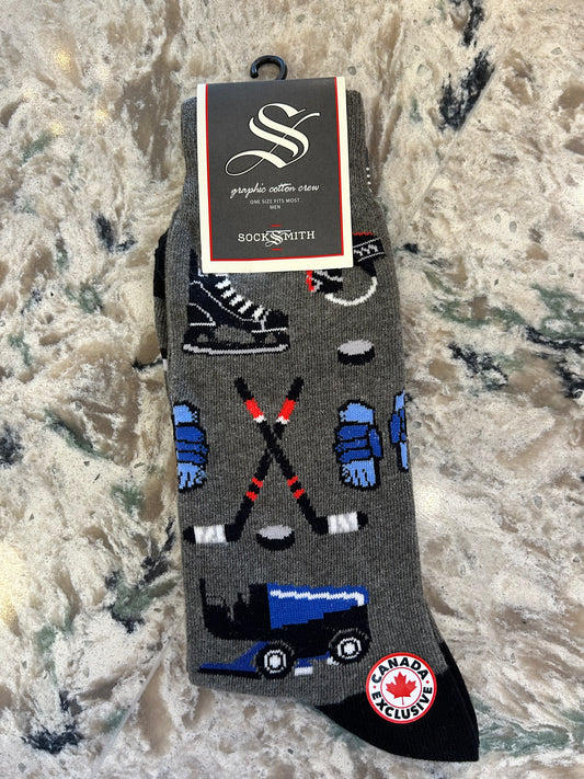 Hockey Gear Crew Socks