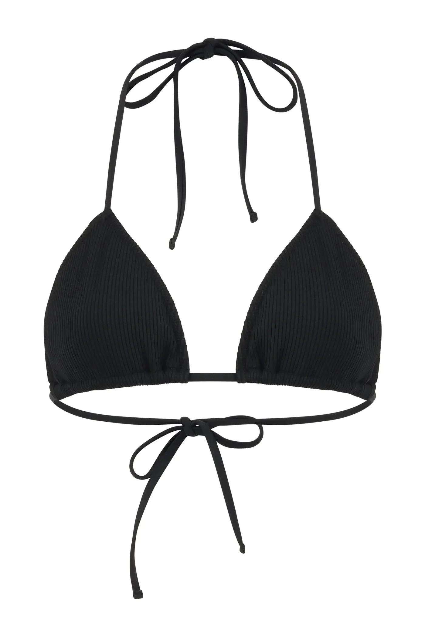 Rib String Bikini Top