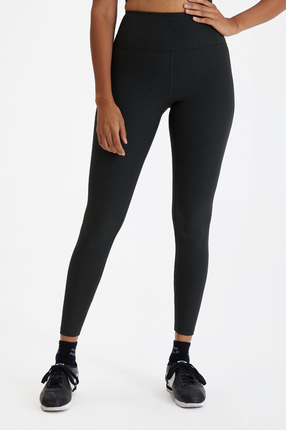 Ribbed High Rise Legging