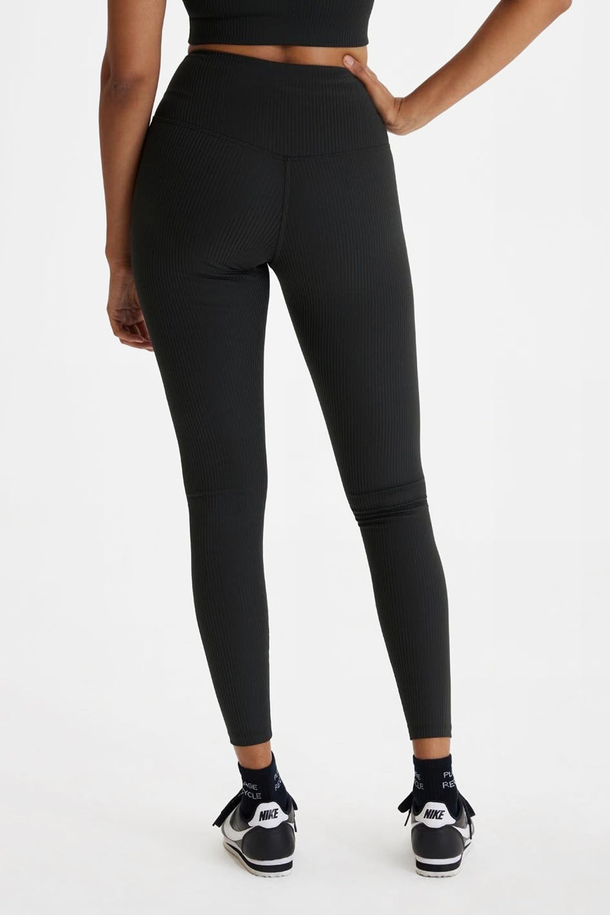 Ribbed High Rise Legging