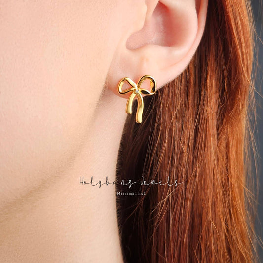 DAINTY BOW EARRINGS